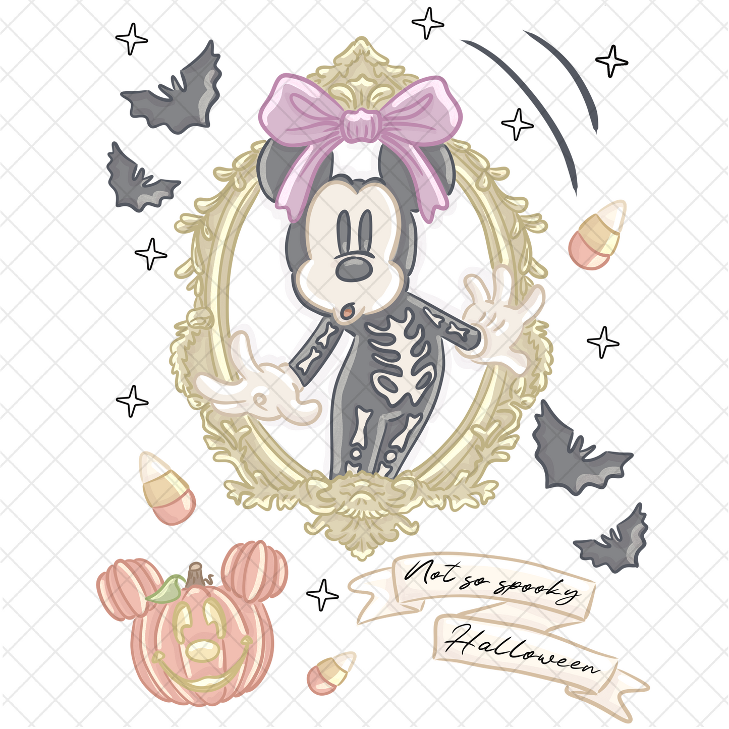 Mickey Not So Scary Halloween PNG