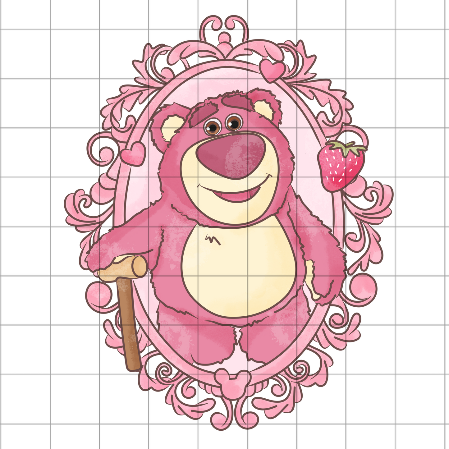 Strawberry Bear PNG