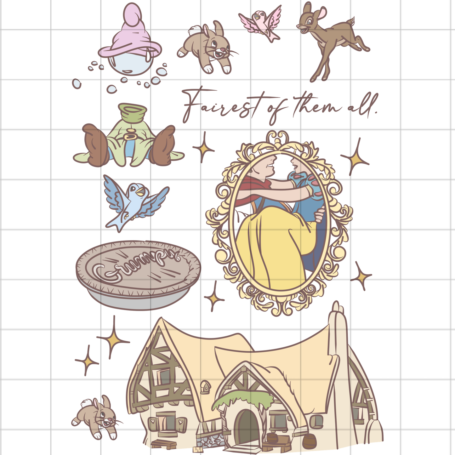 Fairest of them all PNG