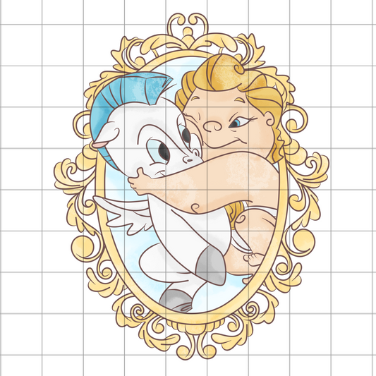 Baby Peg & Herc PNG